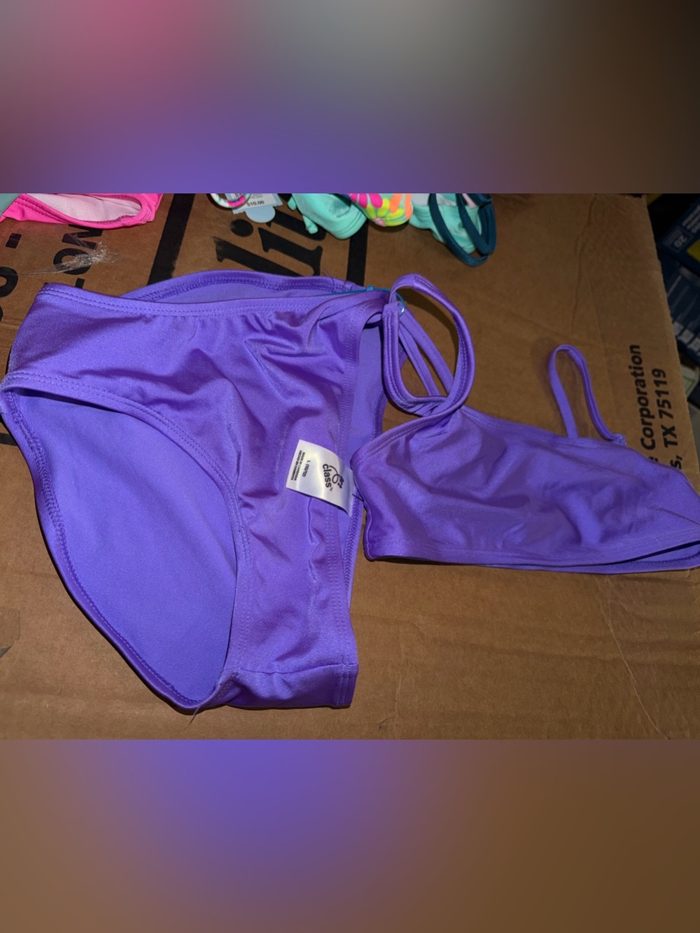 Target Girls Purple Two-Piece Swim Bikini